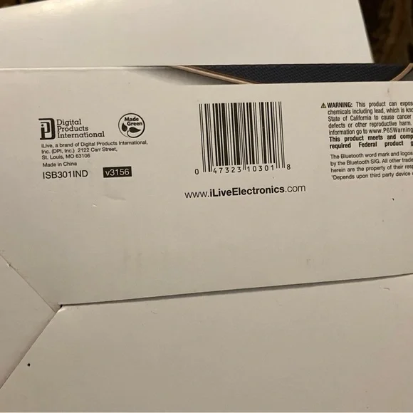 iLIVE Retro  Elegant Black Bluetooth Speaker with Color Changing lights❤️🌺 - Picture 7 of 10